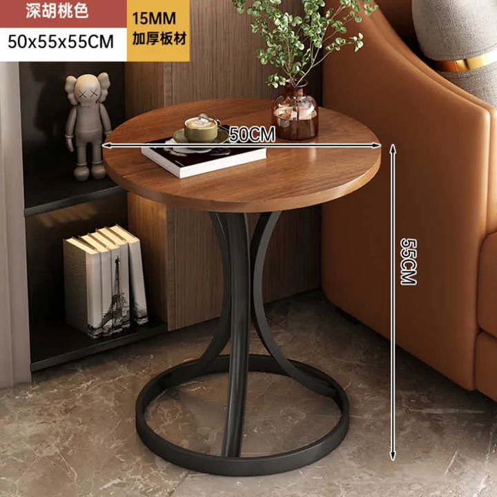 غرفة معيشة عصرية فاخرة أو تصميم خشبي مبتكر للشرفة الجانبية للأريكة طاولة بجانب السرير متحركة Luxury modern living room or creative wooden design for sofa side balcony movable bedside table