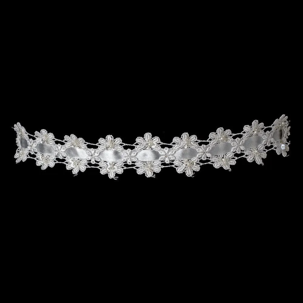 * Ribbon Style Bridal Wedding Headband HP 8208