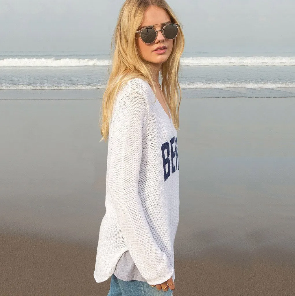 2023 Knitted Beach Dress Beach Cover up Crochet Tunic Beach Pareo Beach Praia Cover Salida de Playa Beachwear Cover up Q1291