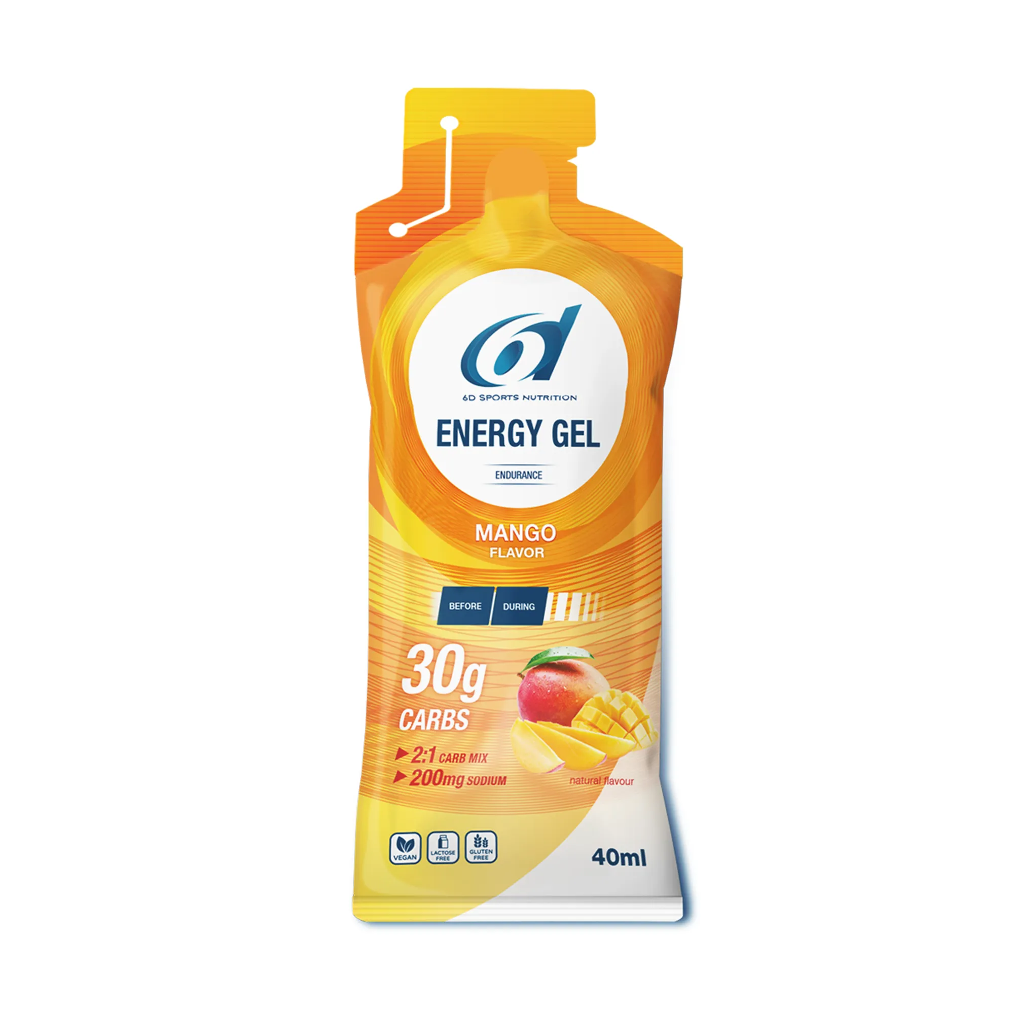 6d Sports Nutrition Energy Gel