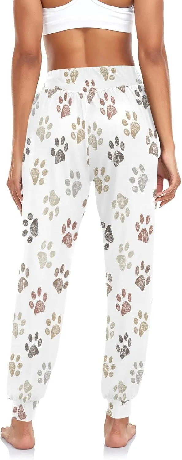 Aflyko Women Boho Trousers Comfy Sweatpants Yoga Urban Dance Pants S-2XL