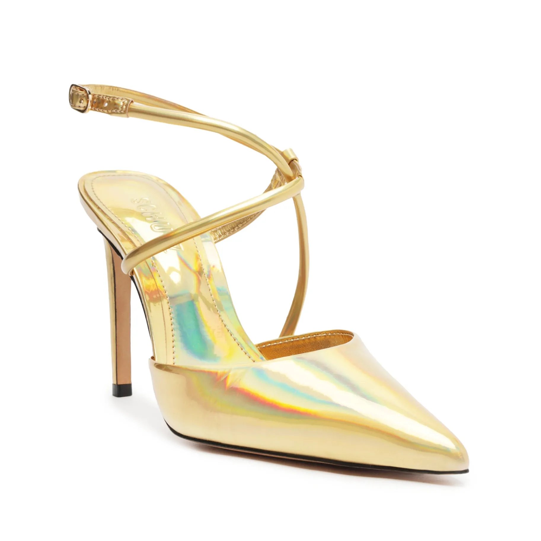 Aimee Specchio Leather Pump