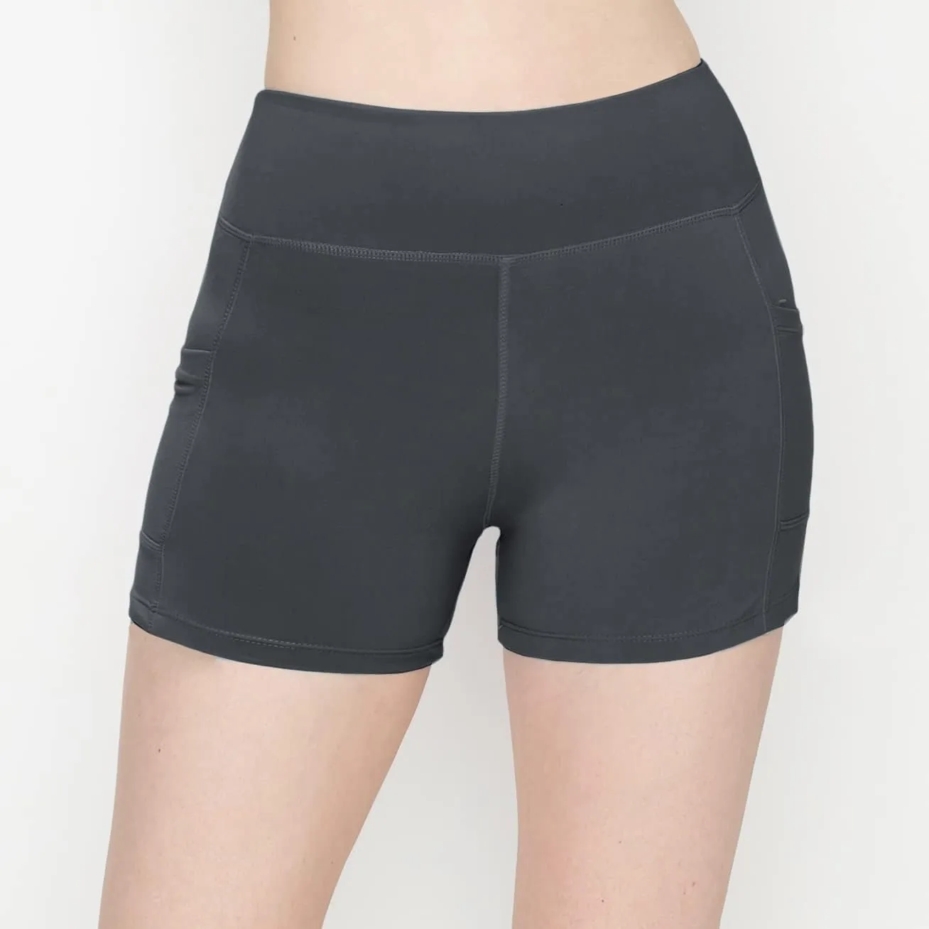 ALWAYS Women's 3" Soft Biker Shorts with Pockets