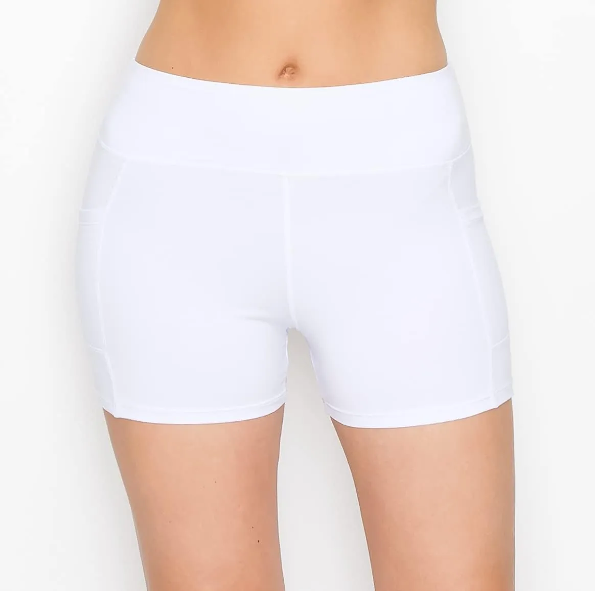 ALWAYS Women's 3" Soft Biker Shorts with Pockets