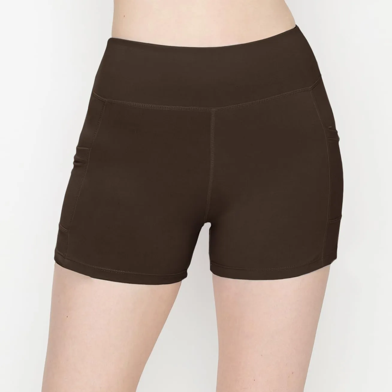 ALWAYS Women's 3" Soft Biker Shorts with Pockets