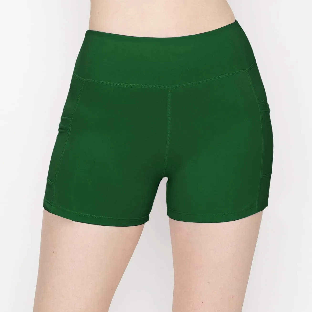ALWAYS Women's 3" Soft Biker Shorts with Pockets