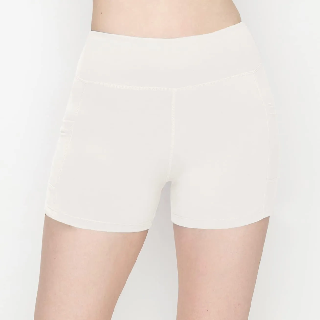 ALWAYS Women's 3" Soft Biker Shorts with Pockets