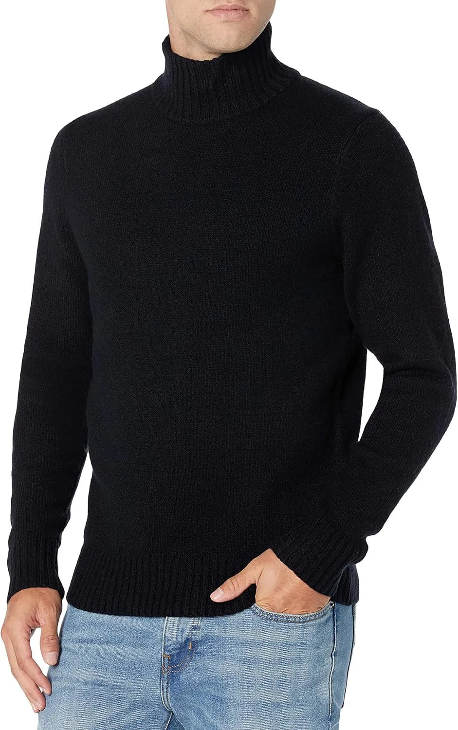 Amazon Essentials Men's Long-Sleeve Soft Touch Turtleneck Sweater