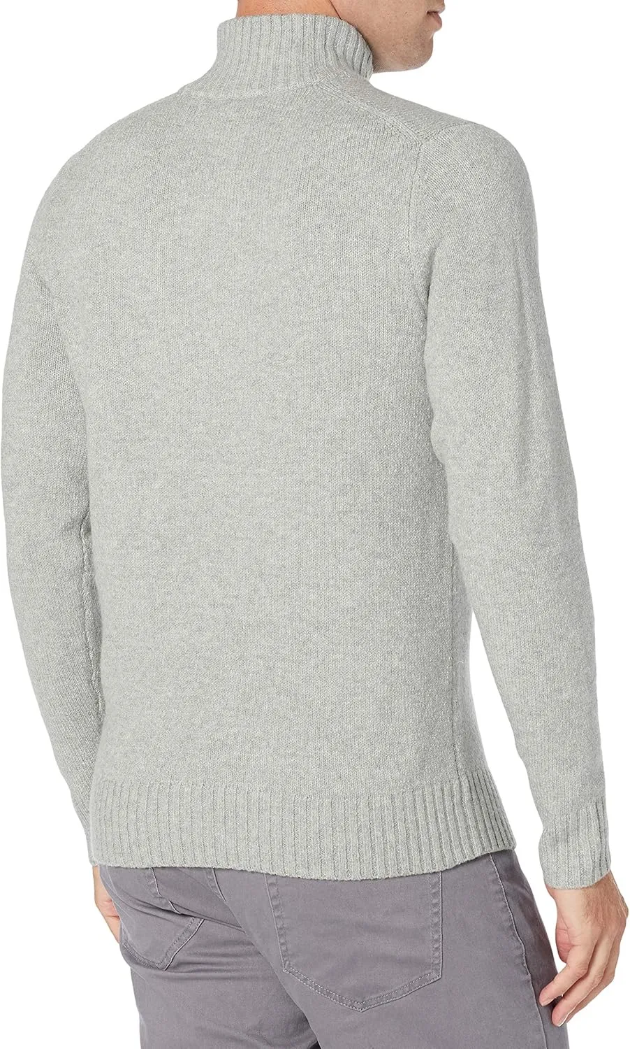 Amazon Essentials Men's Long-Sleeve Soft Touch Turtleneck Sweater