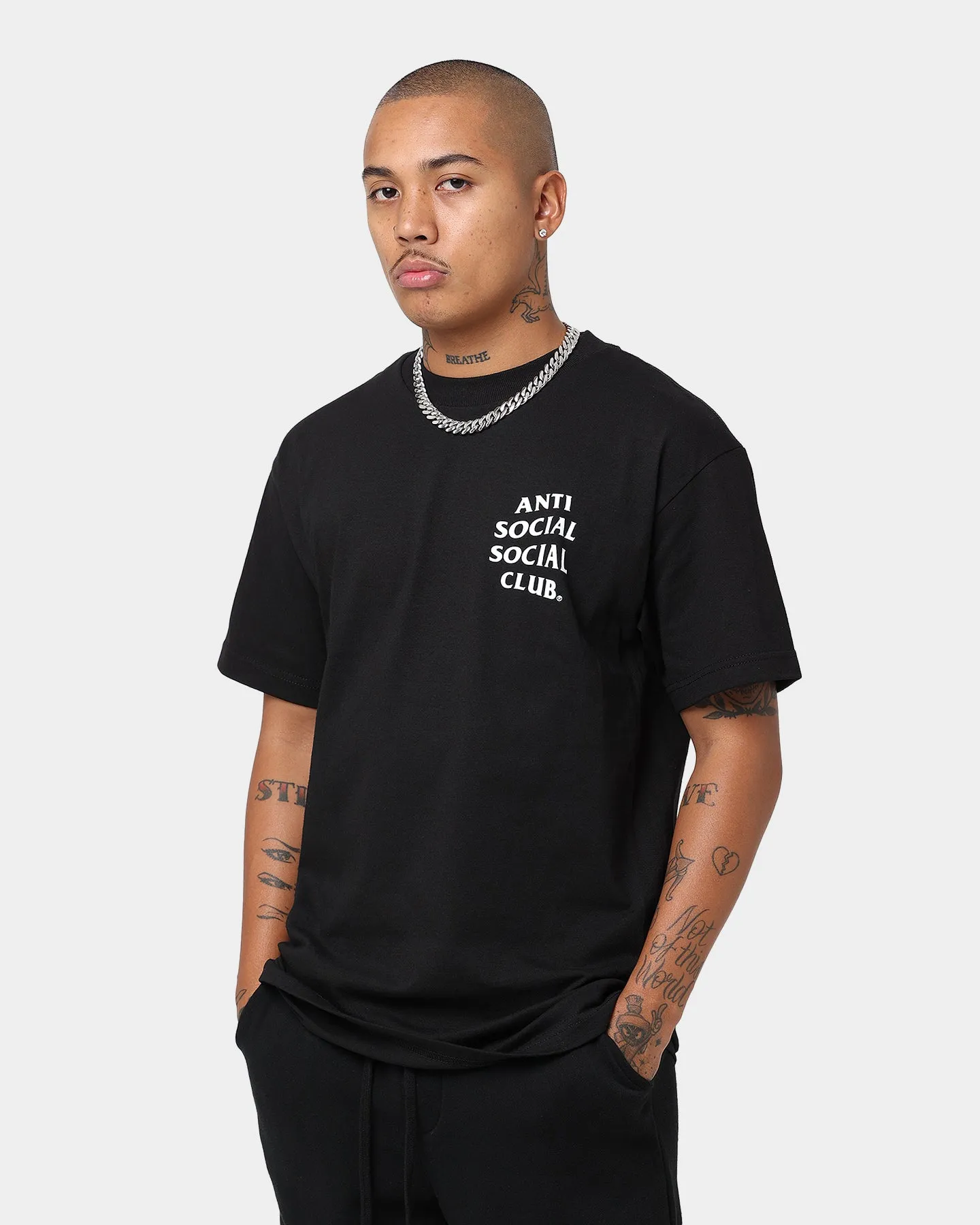Anti Social Social Club Mind Games T-Shirt Black