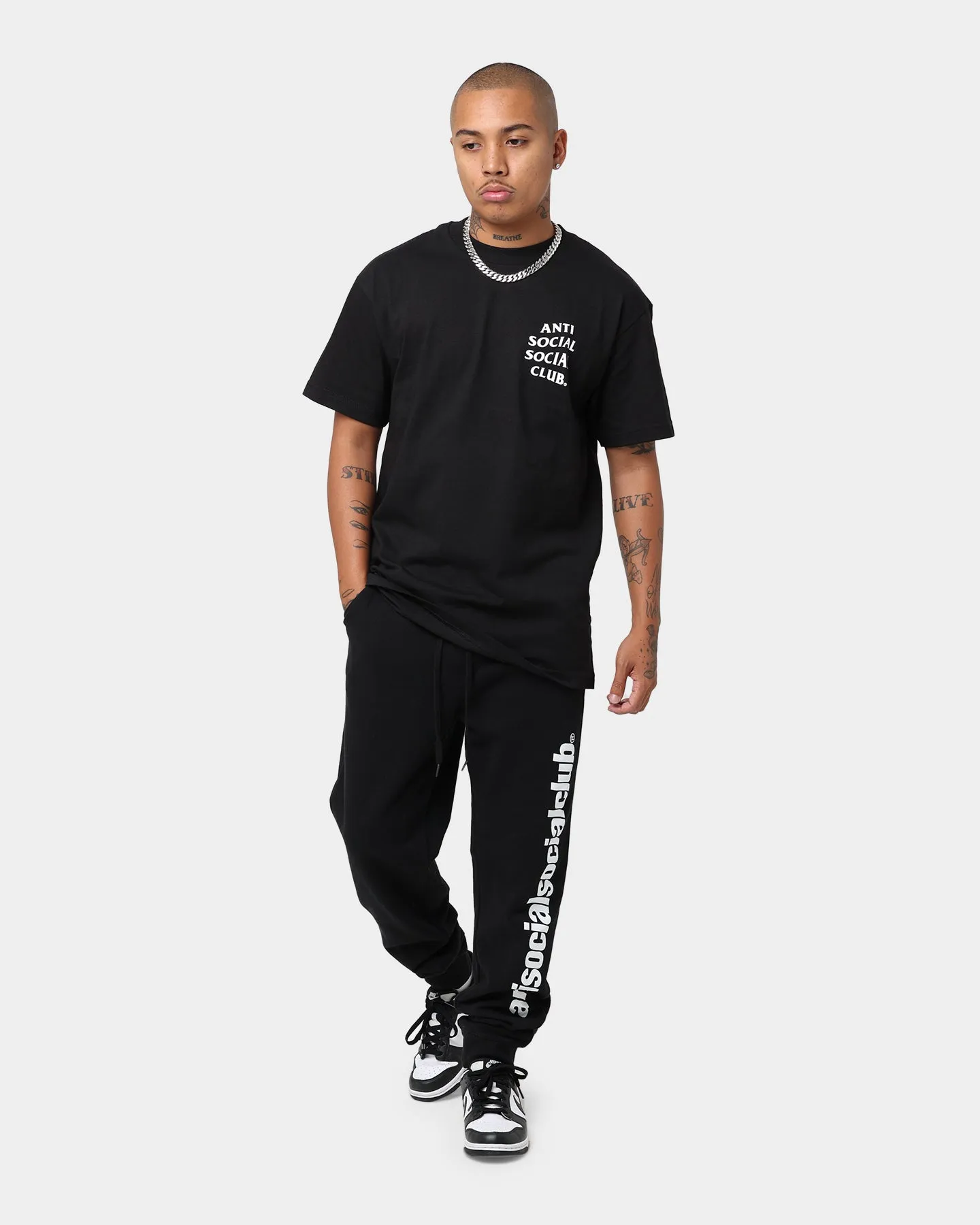 Anti Social Social Club Mind Games T-Shirt Black