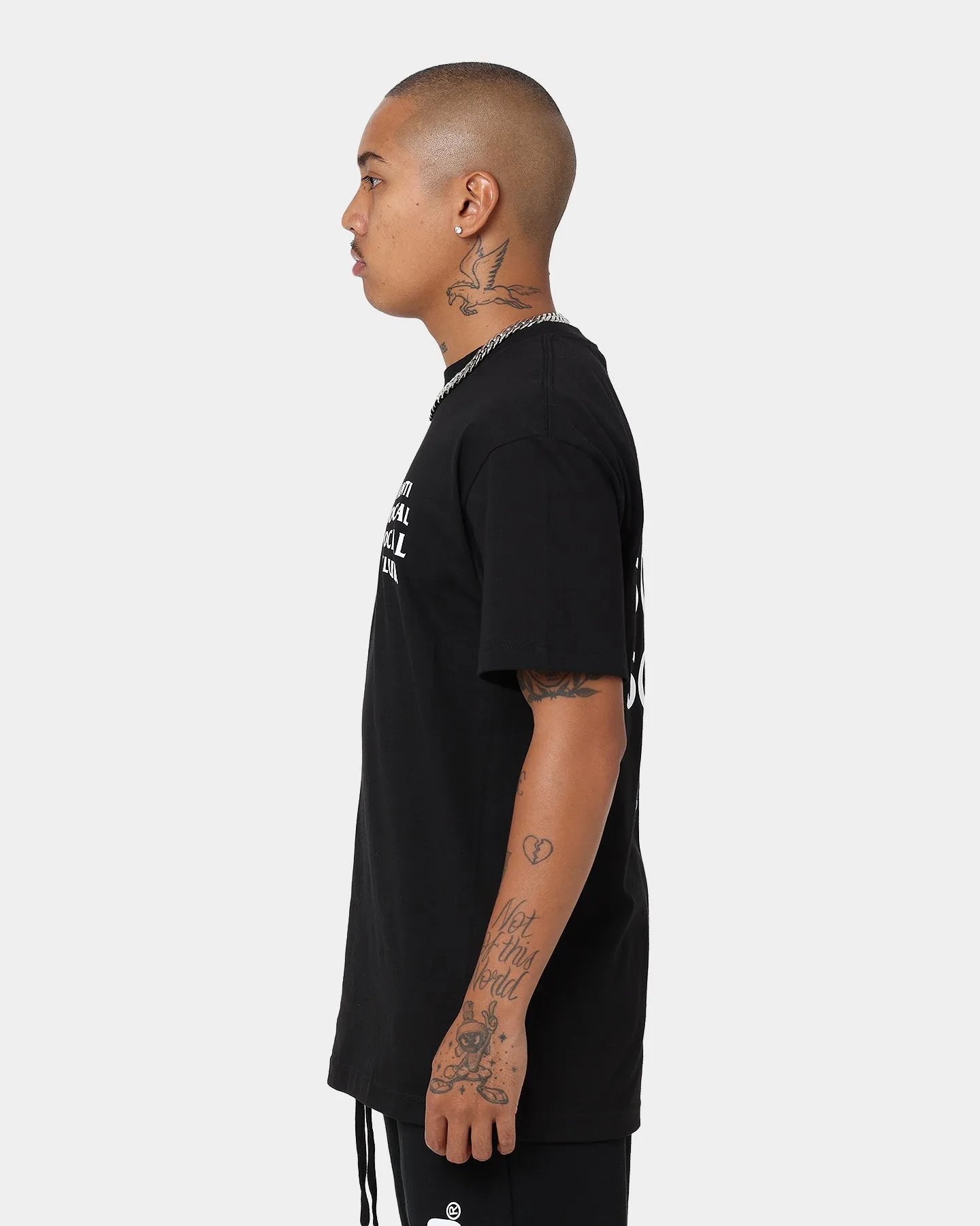 Anti Social Social Club Mind Games T-Shirt Black