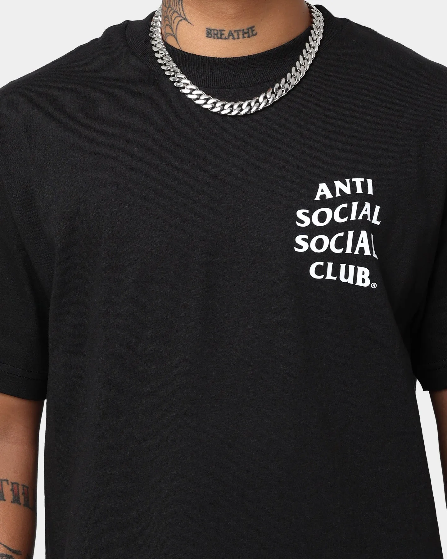 Anti Social Social Club Mind Games T-Shirt Black
