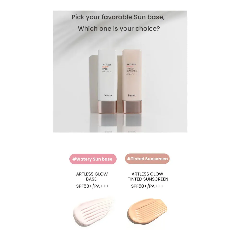Artless Glow Tinted Sunscreen Shine Beige SPF50  PA   