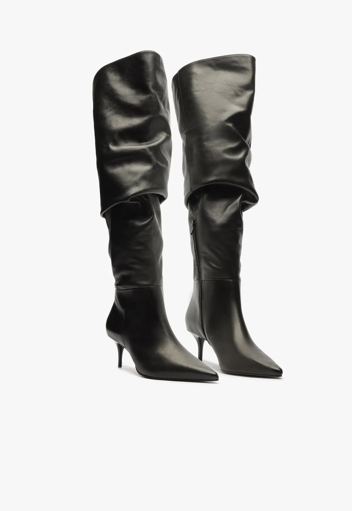 Ashlee Over The Knee Mid Boot