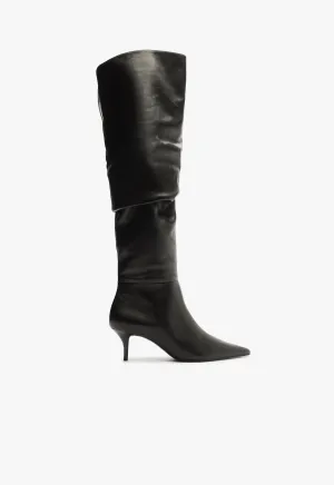 Ashlee Over The Knee Mid Boot