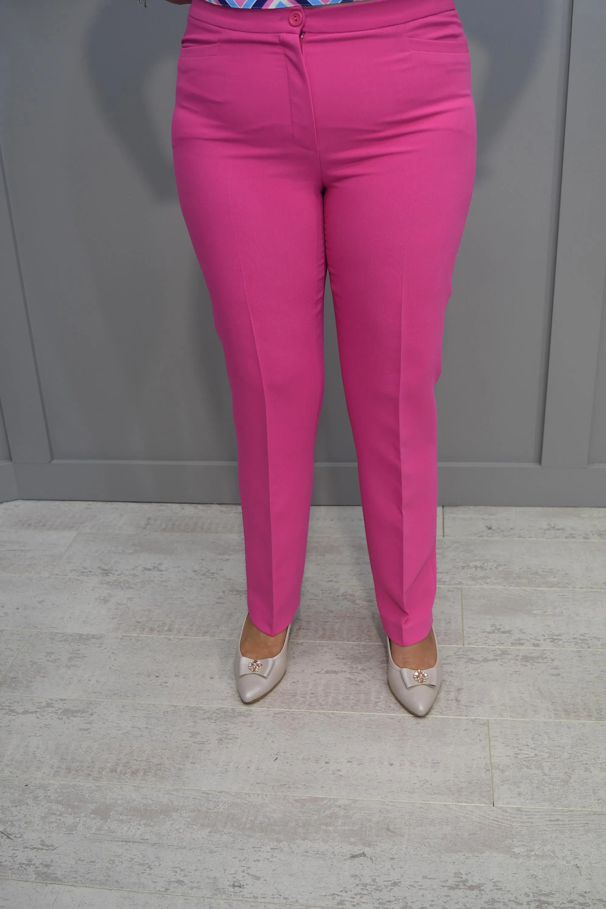 Avalon Cerise Pink Penny Trousers - Penny 708