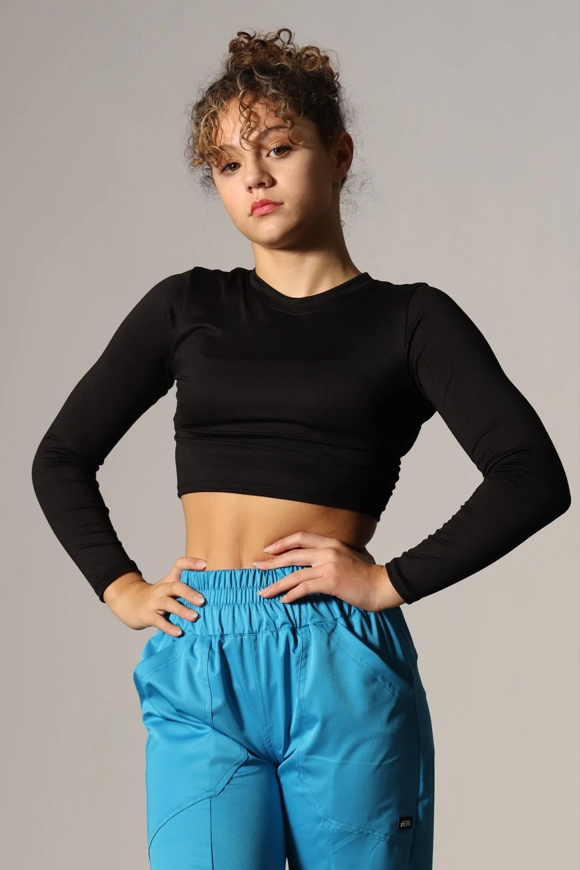 Baby Soft Long Sleeved Tee - Black - FINAL SALE
