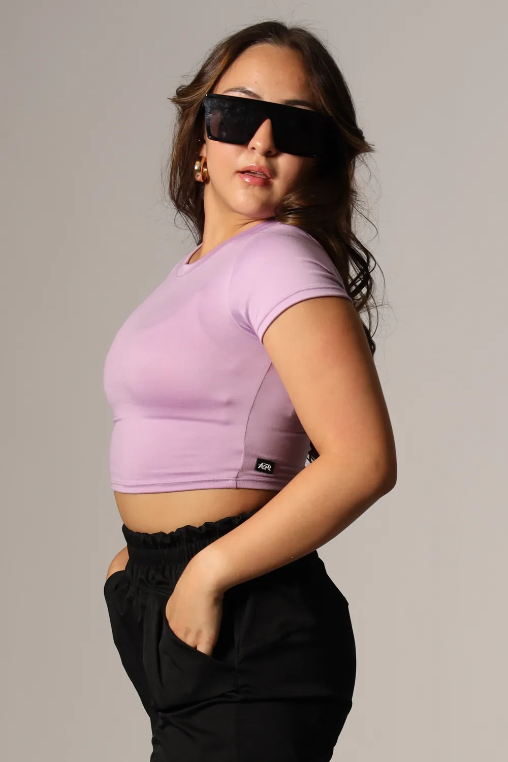 Baby Soft Tee - Lilac - FINAL SALE