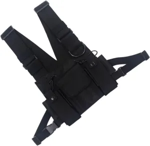 BESPORTBLE Comfortable Material Chest Bag Men's Hip-hop Chest Pack Vest Bag Fashion Pouch