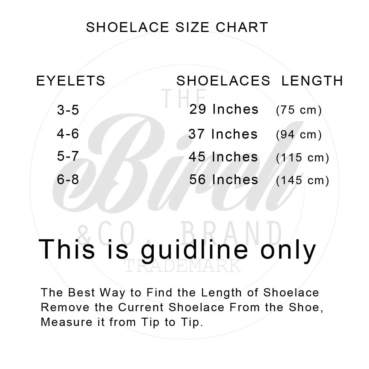 BIRCH's Shoelaces in 27 Colors Flat 5/16" Shoe Laces in 4 Different Lengths 29.5"(75cm) S Azure