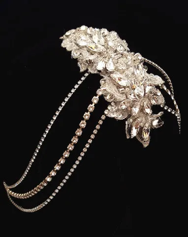 Bridal headpiece - Bohemian headjewellery  - Allegra by Kezani