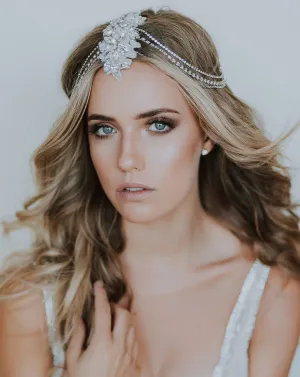 Bridal headpiece - Bohemian headjewellery  - Allegra by Kezani