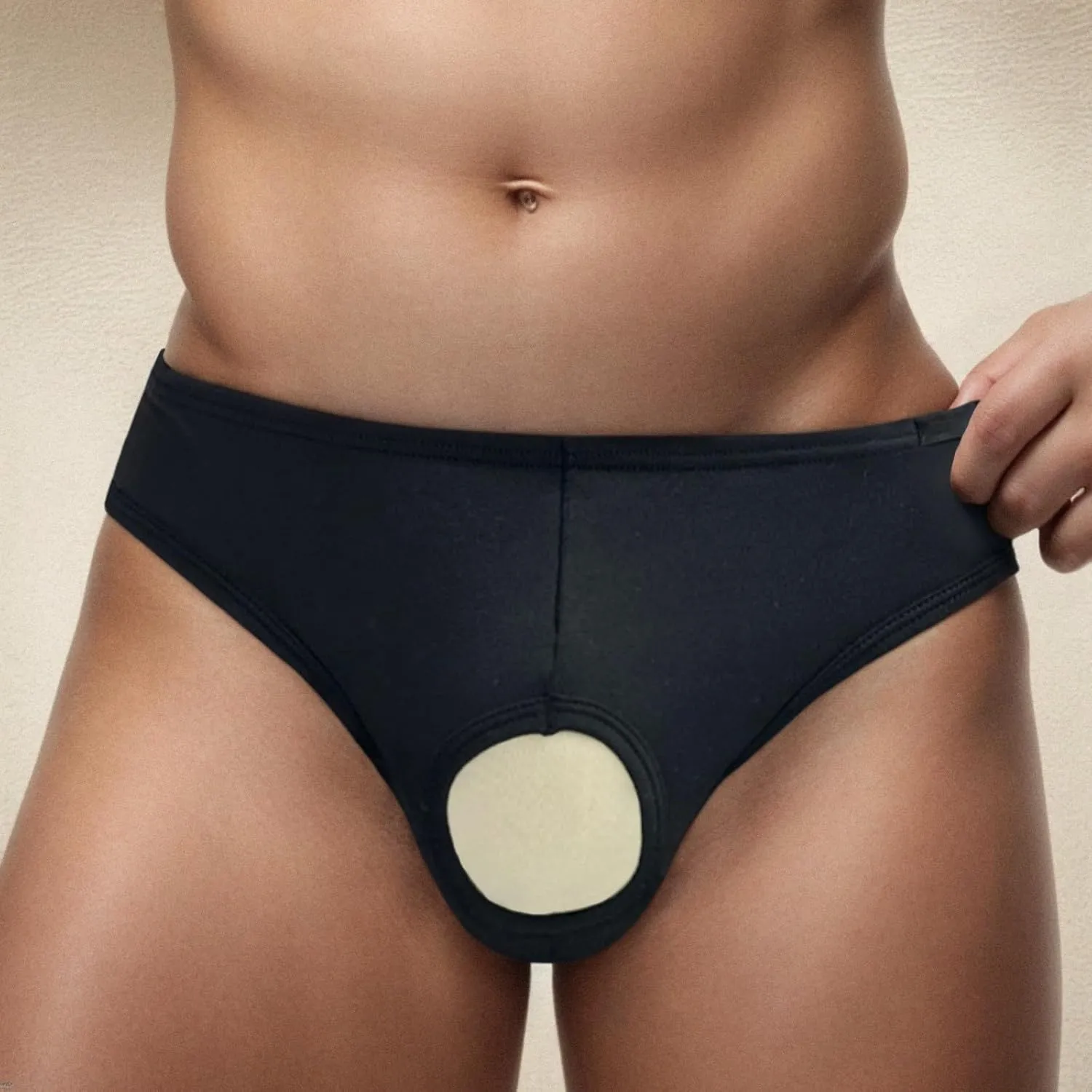 Briefs For Men Low Rise Stretch Solid Color Cotton Fashion Comfortable Sexy Triangle Brief