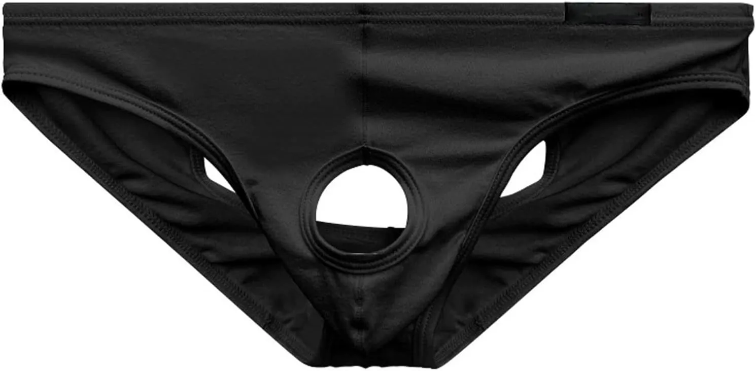 Briefs For Men Low Rise Stretch Solid Color Cotton Fashion Comfortable Sexy Triangle Brief