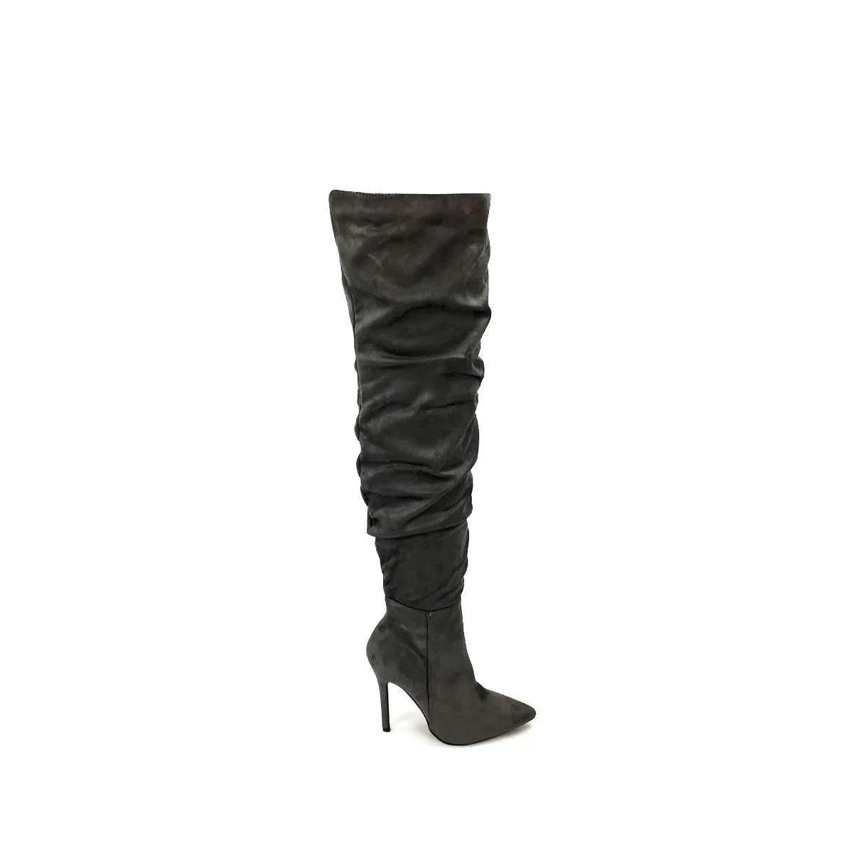 Callie Stiletto Over Knee Ruched Boot