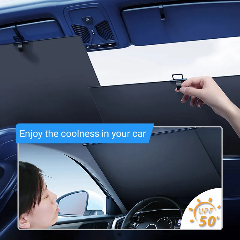 Car Windshield Sun Shade Set
