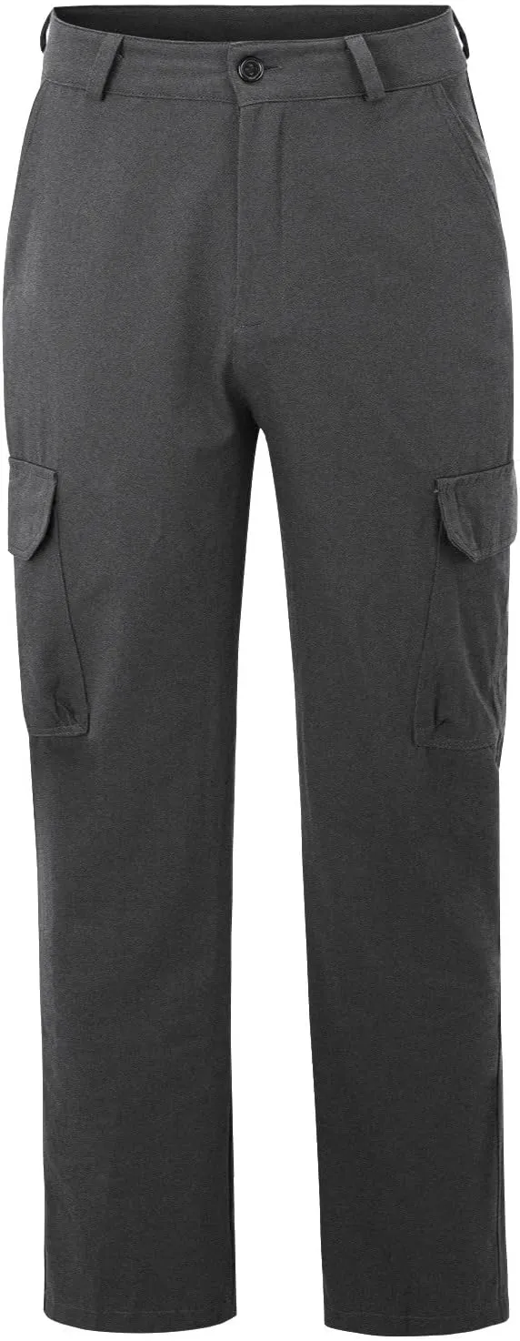 Cargo Pants for Men Relaxed Fit Sweatpants Slim Fit Tapered Athletic Sweatpants Elastic Waist Plaid Casual Pants Gym