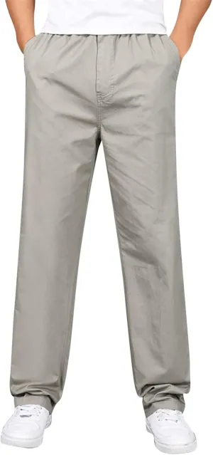 Cargo Pants for Men,Mens Sweatpants Lightweight Outdoor Tactical Pant Hiking Jogger Classic Fit Multi Pockets