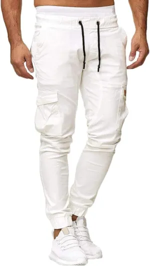 Cargo Trousers for Men for Men Colorful Men Joggers Pant Sports Pants Workout Pants Casual Pocket Track Pants Party