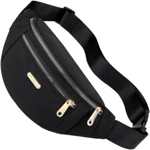 Cell Phone Bag Belt Women's Crossbody Waist Bag Storage Pouch Comfortable for Gym Hiking