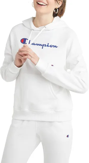 Champion Women's Hoodie, Powerblend, Fleece, Comfortable Hoodie Sweatshirt for Women (Plus Size Available)