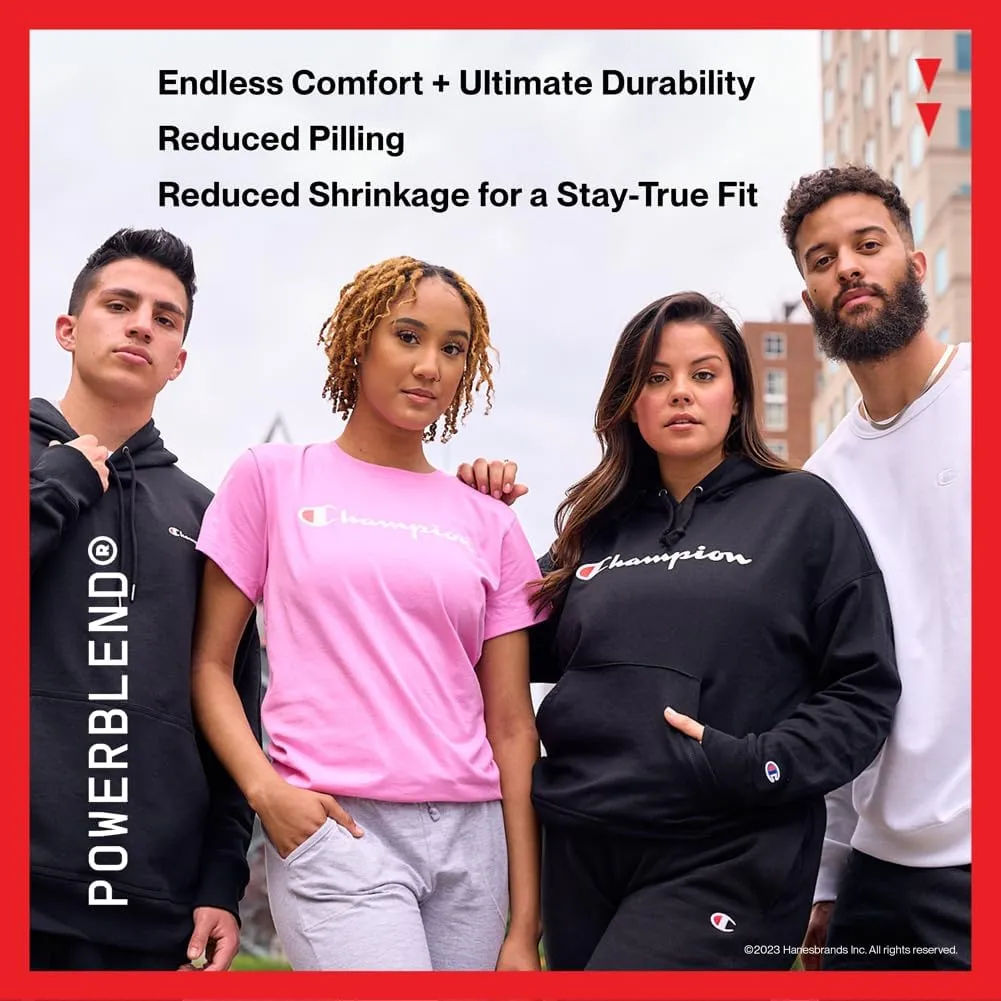 Champion Women's Hoodie, Powerblend, Fleece Hoodie, Comfortable Sweatshirt for Women (Plus Size Available)