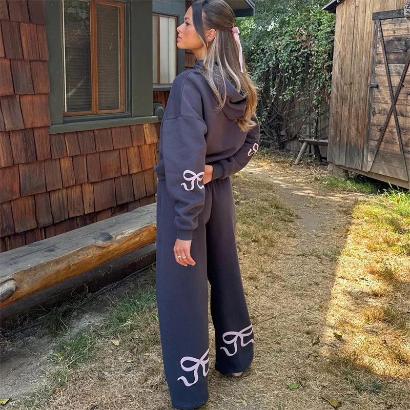 Christmas Specials 46% offWomen's Bow-Trim Hoodie Set