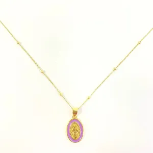 Coastal Grit Saving Grace Necklace- Lavender