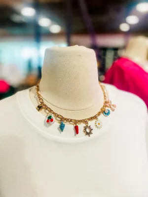 Coastal Vibes Charm Necklace