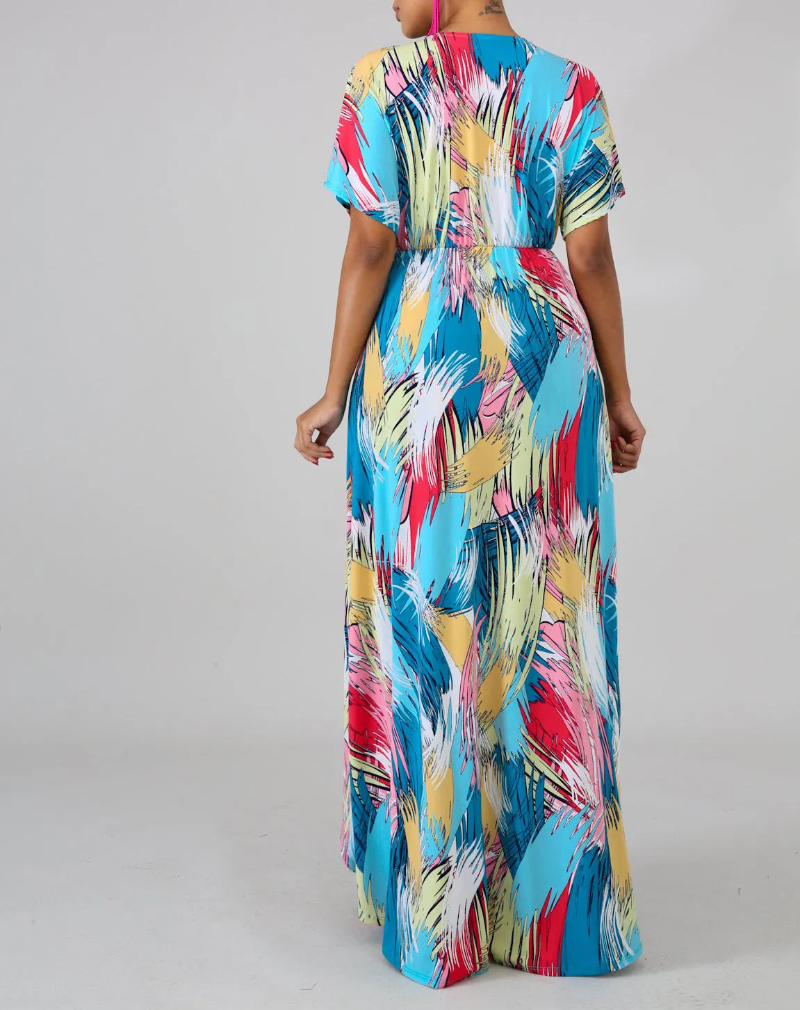 Color Streaks Maxi Set