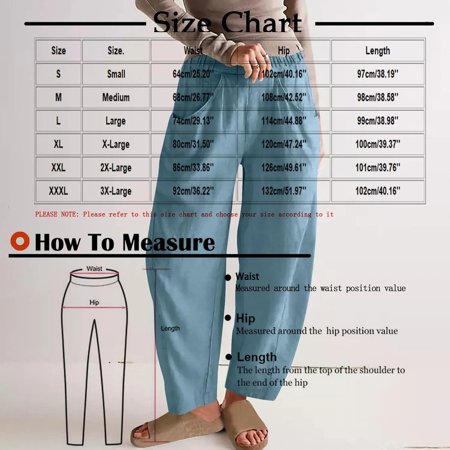 Cotton Linen Pants for Women Wide Leg Lounge Trousers Elastic High Waist Casual Summer Beach Pants Vacation Outfits