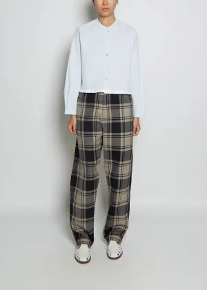Cropped Cotton Shirt