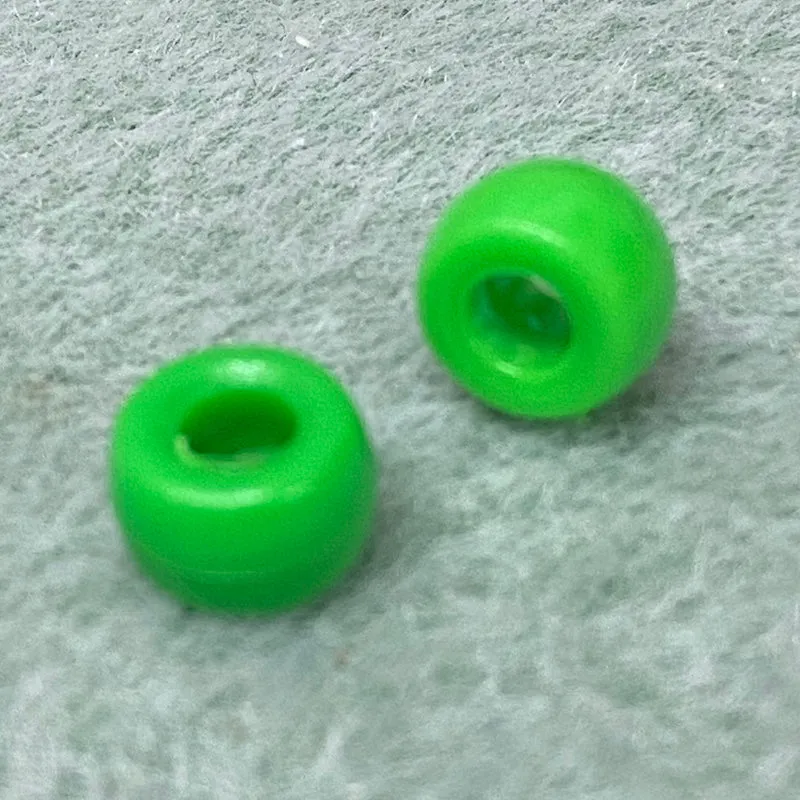 Dark Green Opaque - Acrylic Pony Beads