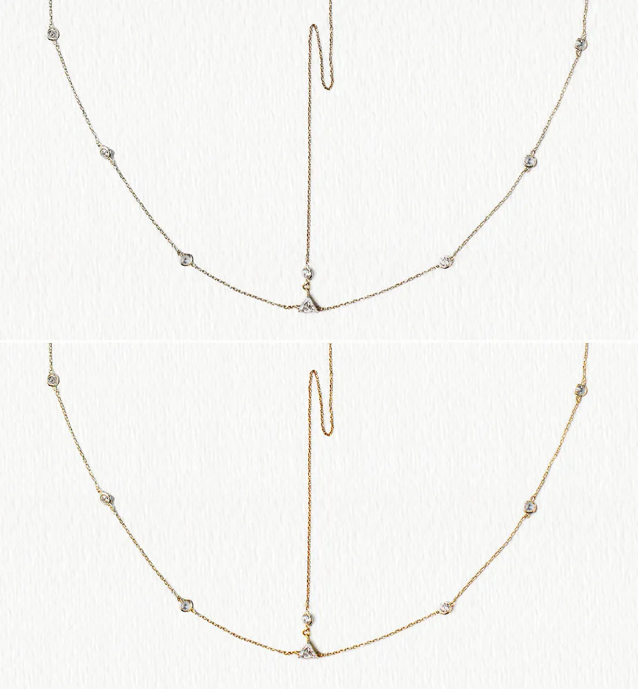 Delta Dainty Crystal Headpiece
