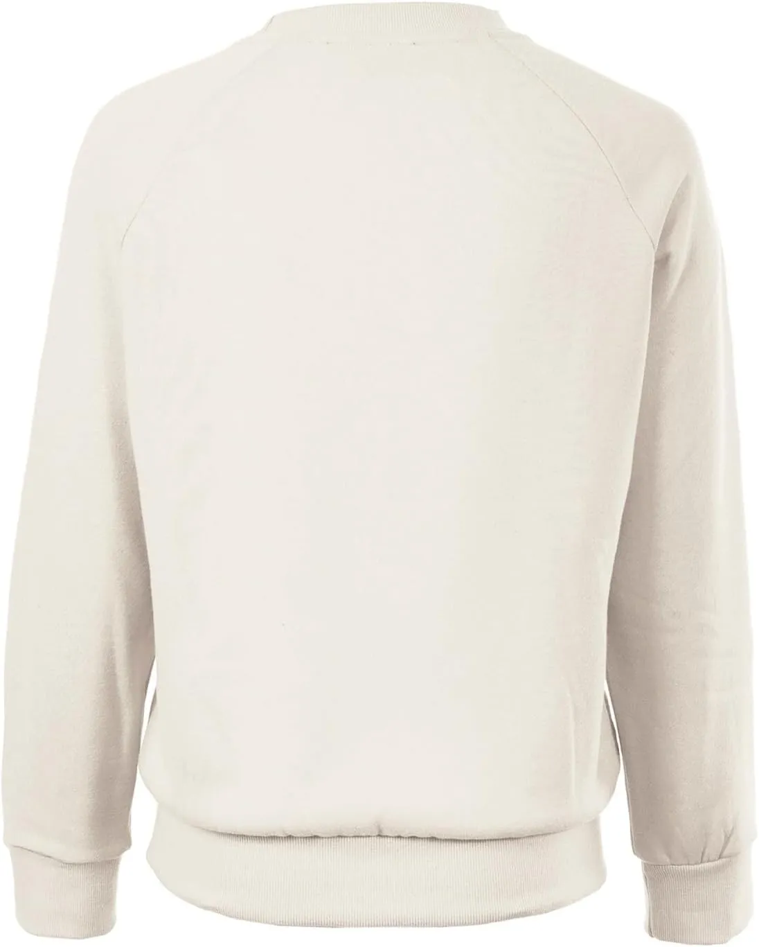 Design by Olivia Women's Basic Soft & Comfortable Pullover Fleece Crewneck Sweatshirt Fall Outfits