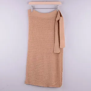 elveswallet Fish Net Hollow Out Bikini Cover-Ups