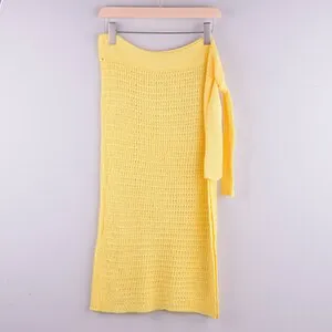 elveswallet Fish Net Hollow Out Bikini Cover-Ups