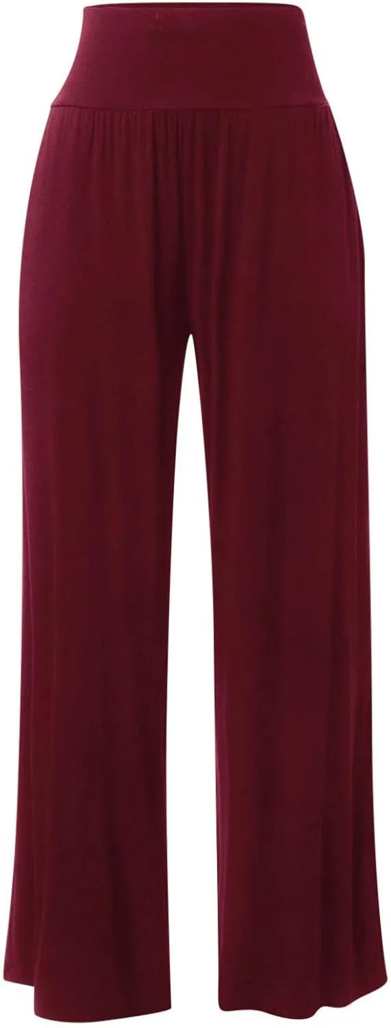 FZVYD Women's Casual Loose Wide Leg Cozy Pants Yoga Sweatpants Comfy High Waisted Sports Athletic Lounge Pants with Pockets