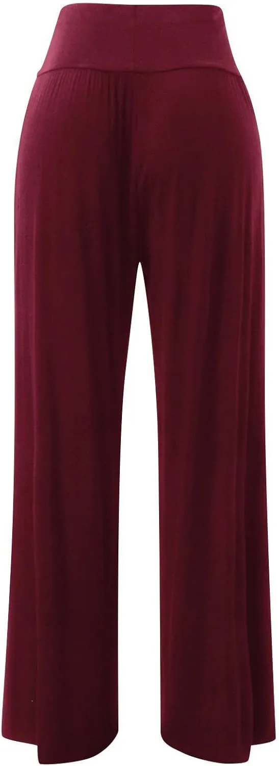 FZVYD Women's Casual Loose Wide Leg Cozy Pants Yoga Sweatpants Comfy High Waisted Sports Athletic Lounge Pants with Pockets
